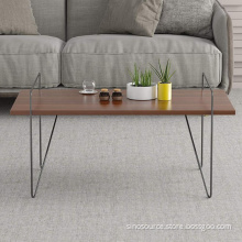 Living Room Furniture Walnut Coffee Table Side Table